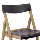 Cadeira De Madeira Dobrável Tramontina Potenza Natural Polipr