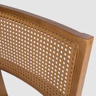 Cadeira De Madeira Dubai Slim Assento Estofado Torck Paris En