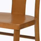 Cadeira De Madeira Maciça Mesa Jantar Para Restaurante Condom