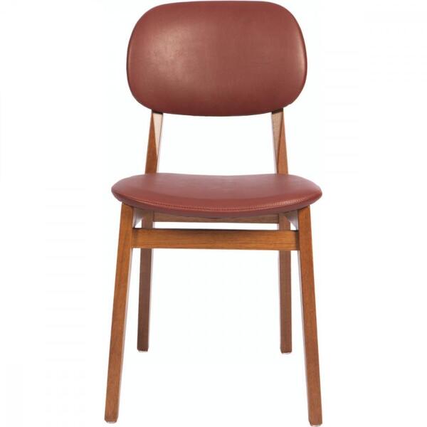 Cadeira De Madeira Tramontina London Em Tauarí Amêndoa Sem Br