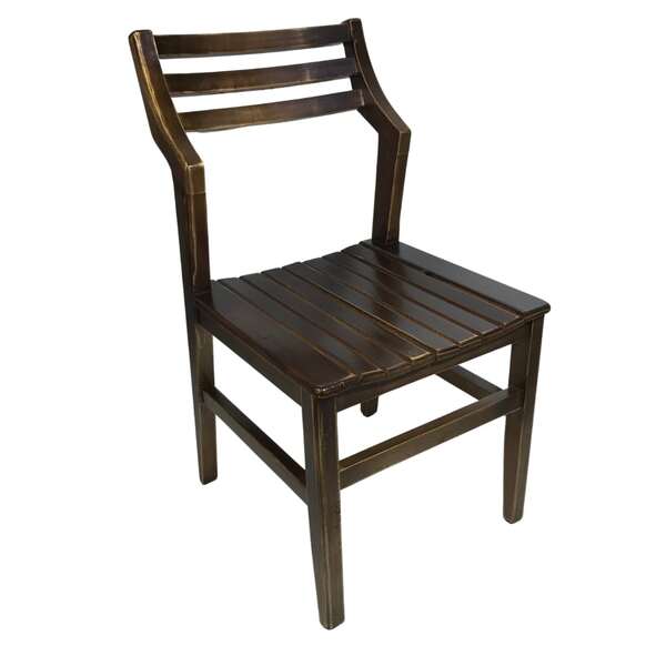 Cadeira De Madeira Urban Cozinha E Sala De Jantar Marrom