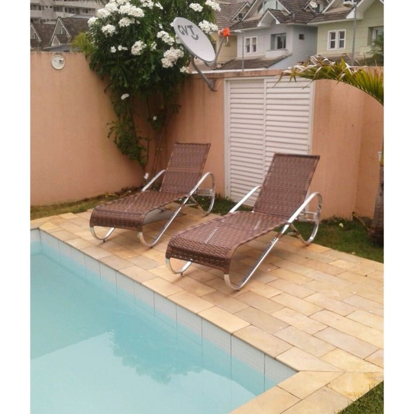 Cadeira De Piscina Azaleia Em Fibra Sintética