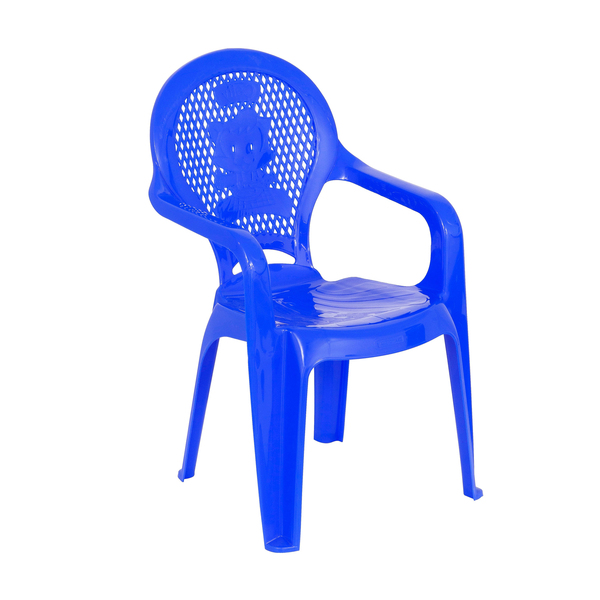 Cadeira de Plástico Infantil Catty  56x35cm Azul  Tramontina