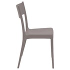 Cadeira para Jardim Plástico sem Braço Diana Camurça 82x41,5x49cm Tramontina