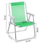 Cadeira De Praia  Beach Premium Verde