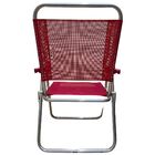 Cadeira De Praia Alta Sanete Encosto Alto Aluminio Ronchetti