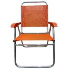 Cadeira De Praia Alta Sanete Encosto Alto Aluminio Ronchetti