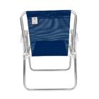 Cadeira De Praia Alta Sannet Em Alumínio Cores Variadas Mor