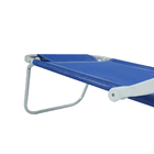Cadeira de Praia Aluminio 6 posições Azul Bel Fix