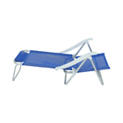 Cadeira de Praia Aluminio 6 posições Azul Bel Fix