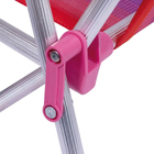 Cadeira de Praia Alumínio Infantil Rosa 34x44,5 Mor