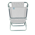 Cadeira de Praia Alumínio Summer  Branco 72,5x57cm