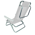 Cadeira de Praia Alumínio Summer  Branco 72,5x57cm