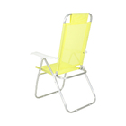Cadeira de Praia Aluminio Zen Amarelo Bel Lazer
