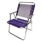 Cadeira De Praia Botafogo Extra Grande Varanda Roxa