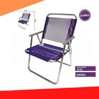 Cadeira De Praia Botafogo Extra Grande Varanda Roxa
