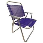 Cadeira De Praia Conforto Oversize 140kg Sanete Ronchetti - V