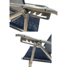 Cadeira De Praia Conforto Oversize Reclinavel 140kg Ronchetti