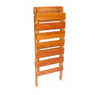 Cadeira De Praia Dobrável Madeira Maciça Eucalipto