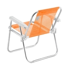 Cadeira De Praia Infantil Beach Kid´s Alumínio Laranja