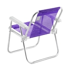 Cadeira De Praia Infantil Beach Kid´s Alumínio Lilás