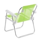 Cadeira De Praia Infantil Beach Kid´s Alumínio Verde Limão