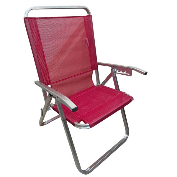 Cadeira De Praia Noronha Oversize 140kg Sanete Ronchetti - Ro