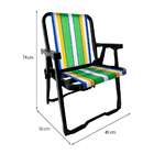 Cadeira De Praia Peruíbe Preta