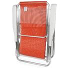 Cadeira De Praia Reclinável Alumínio 8 Posições Coral Mor