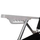 Cadeira De Praia Reclinável Summer Preta Mor