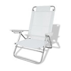 Cadeira De Praia Reclinável Suprema - Branco