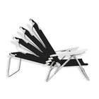 Cadeira De Praia Reclinável Suprema - Preto