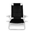 Cadeira De Praia Reclinável Suprema - Preto