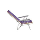 Cadeira De Praia Reclinável Tramontina Bali Baixa Em Alumínio