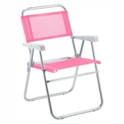 Cadeira De Praia Sun  Rosa