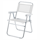 Cadeira De Praia Sun Aluminio Branco