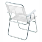 Cadeira De Praia Sun Aluminio Branco
