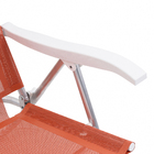 Cadeira de Praia Sunny 6 Posições Coral Bel