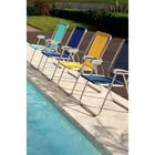 Cadeira De Praia Tramontina Creta Master Em Alumínio Com Asse