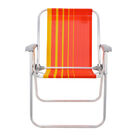 Cadeira De Praia Tramontina Samoa Alta Em Alumínio Com Assent