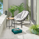 Cadeira Confort Aço 79x88cm Cinza Naterial