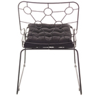 Cadeira Decorativa Aramada Átomo