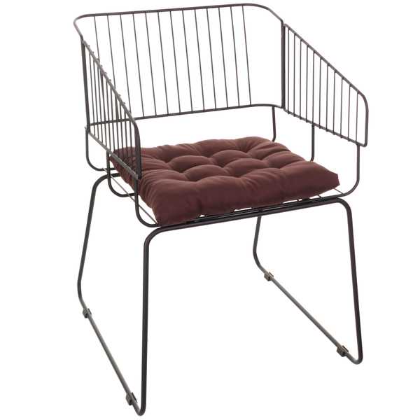 Cadeira Decorativa Aramada Country