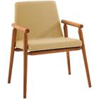 Cadeira Decorativa Base Madeira F56 Dmobiliario