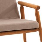 Cadeira Decorativa Base Madeira F56 Dmobiliario