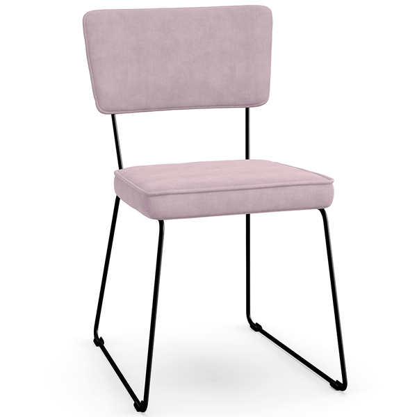 Cadeira Decorativa Estofada Para Sala De Jantar Allana L02 Su