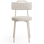 Cadeira Decorativa Estofada Para Sala De Jantar Barcelona Are