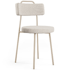 Cadeira Decorativa Estofada Para Sala De Jantar Barcelona Are