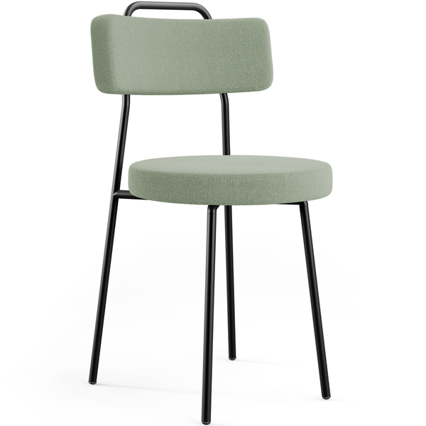 Cadeira Decorativa Estofada Para Sala De Jantar Barcelona L02