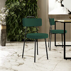 Cadeira Decorativa Estofada Para Sala De Jantar Barcelona L02